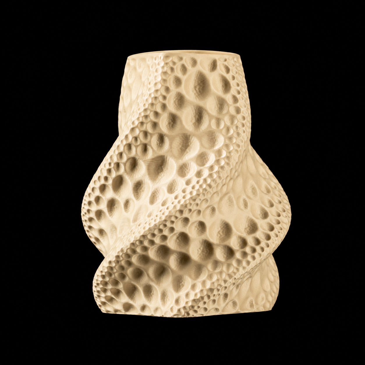 Modern Machine Driftcell Vase with sleek, minimalist design, featuring smooth ceramic surface and contemporary style.