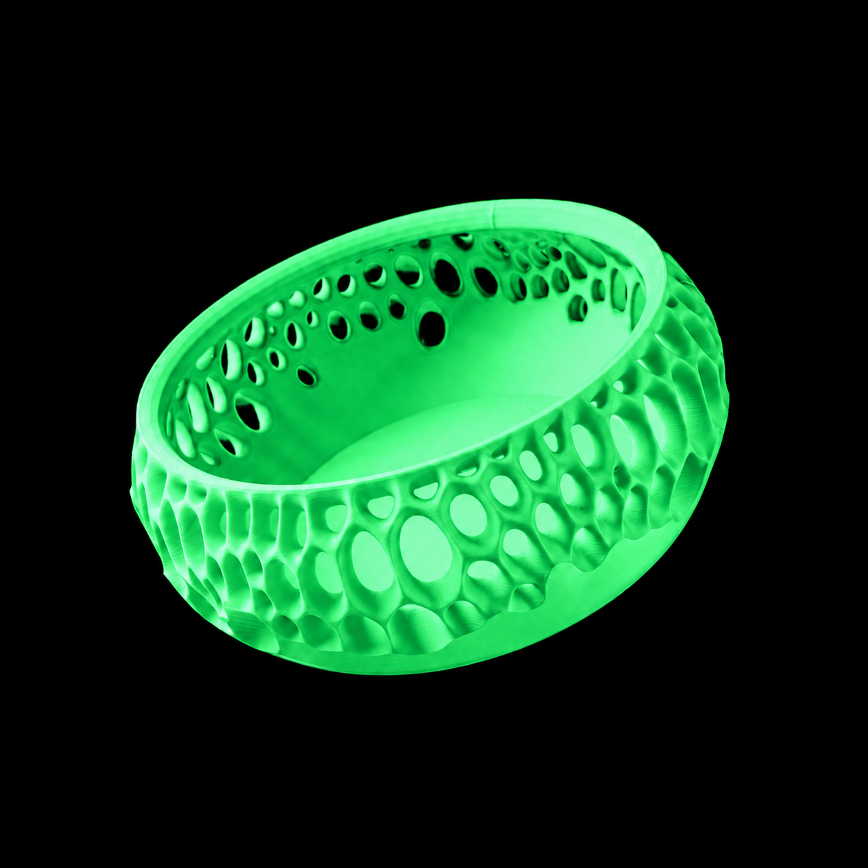 Modern Machine lattice bowl showing a detailed, open lattice design in a ceramic bowl for serving or decorative use.