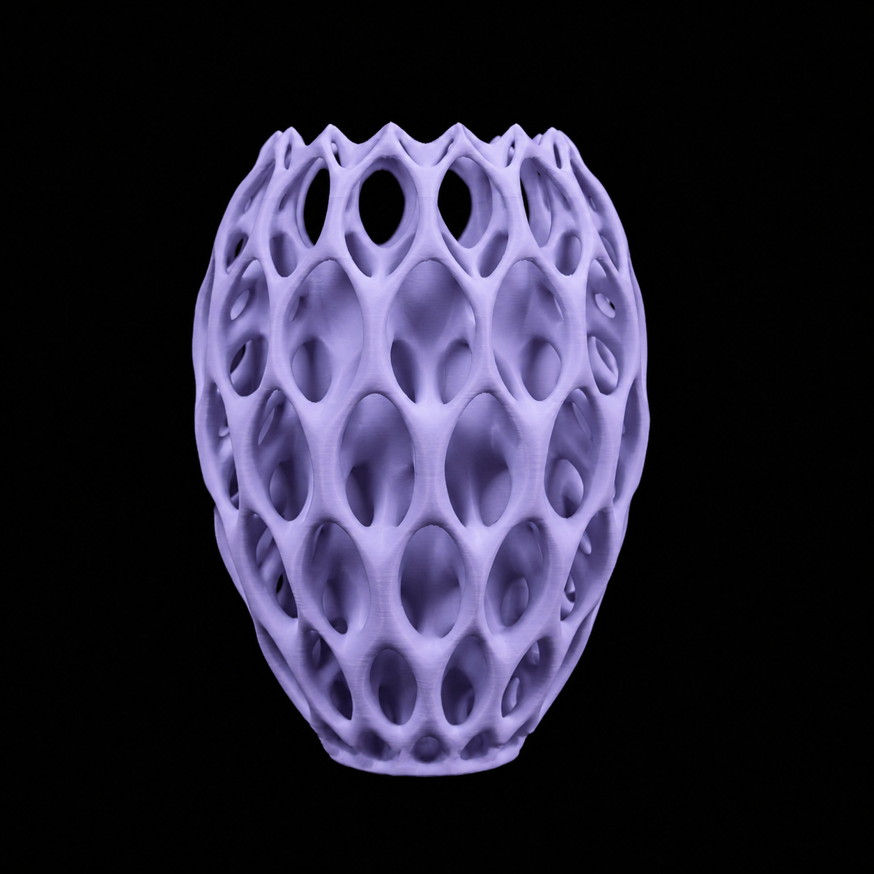 Modern Machine Nest Vase, a stylish ceramic vase with a layered, nest-like design, ideal for floral arrangements or home decor.