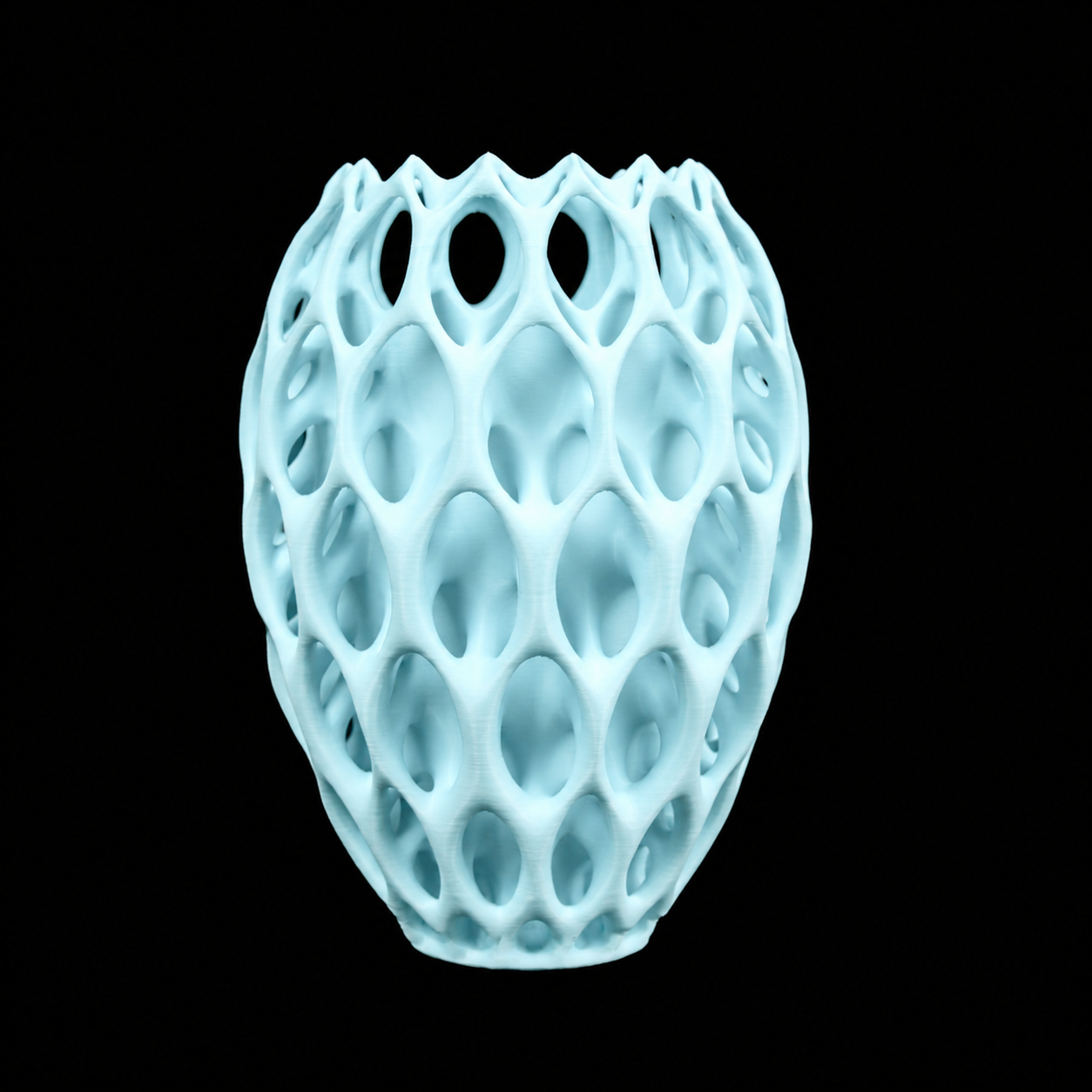 Modern Machine Nest Vase, a sleek ceramic vase with a layered nest design, ideal for contemporary floral arrangements.