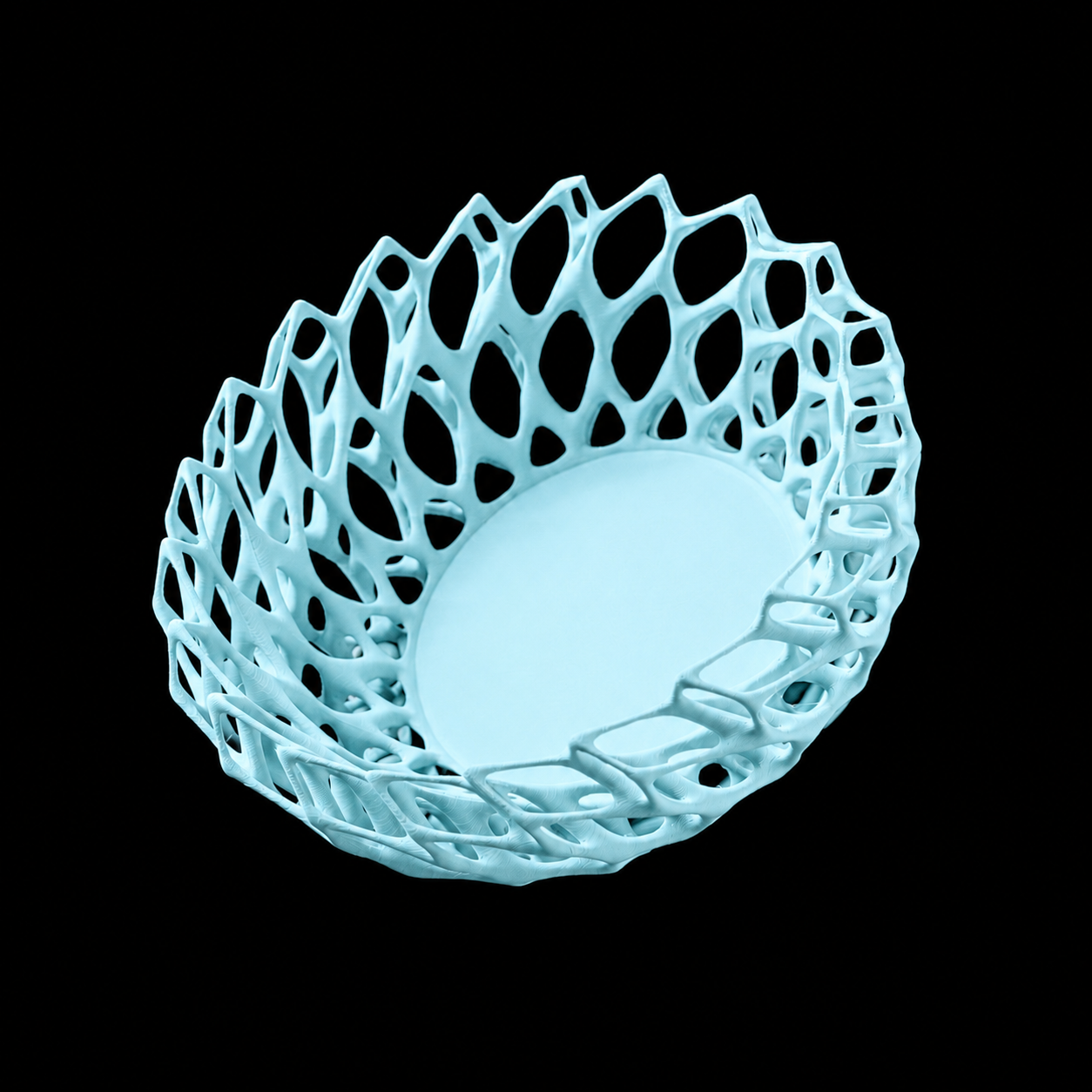 Modern Machine Nightbloom bowl with a textured, colorful glaze and organic shape, designed for decorative or functional use.