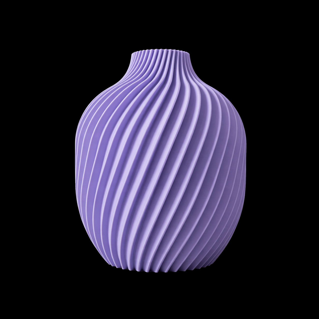 Modern Machine Vortex Vase featuring a sleek, swirling design perfect for contemporary home decor.