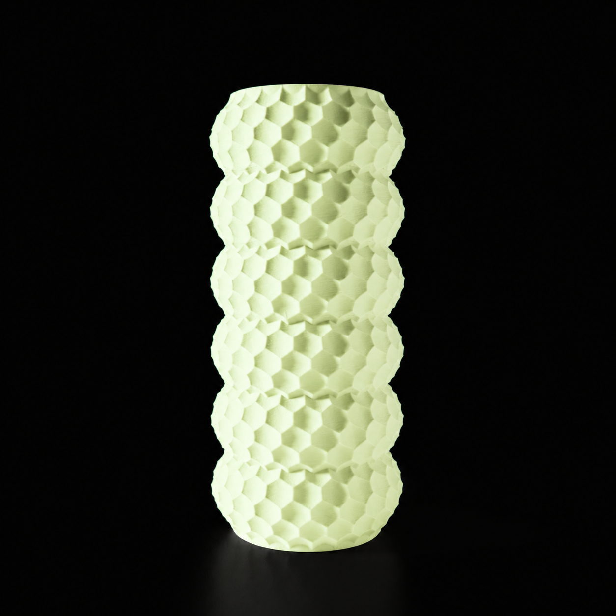Modern Machine Splice Vase featuring a sleek, contemporary design with a smooth surface and vibrant color.