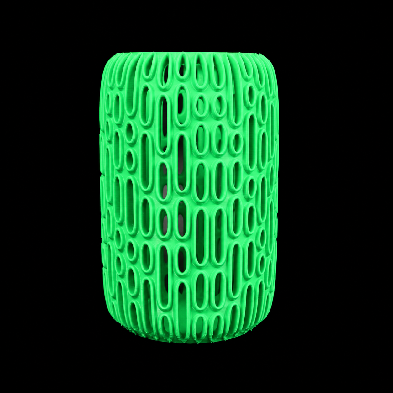 Modern Machine Orbit Vase featuring a sleek, modern design with a smooth, rounded shape and a glossy finish.