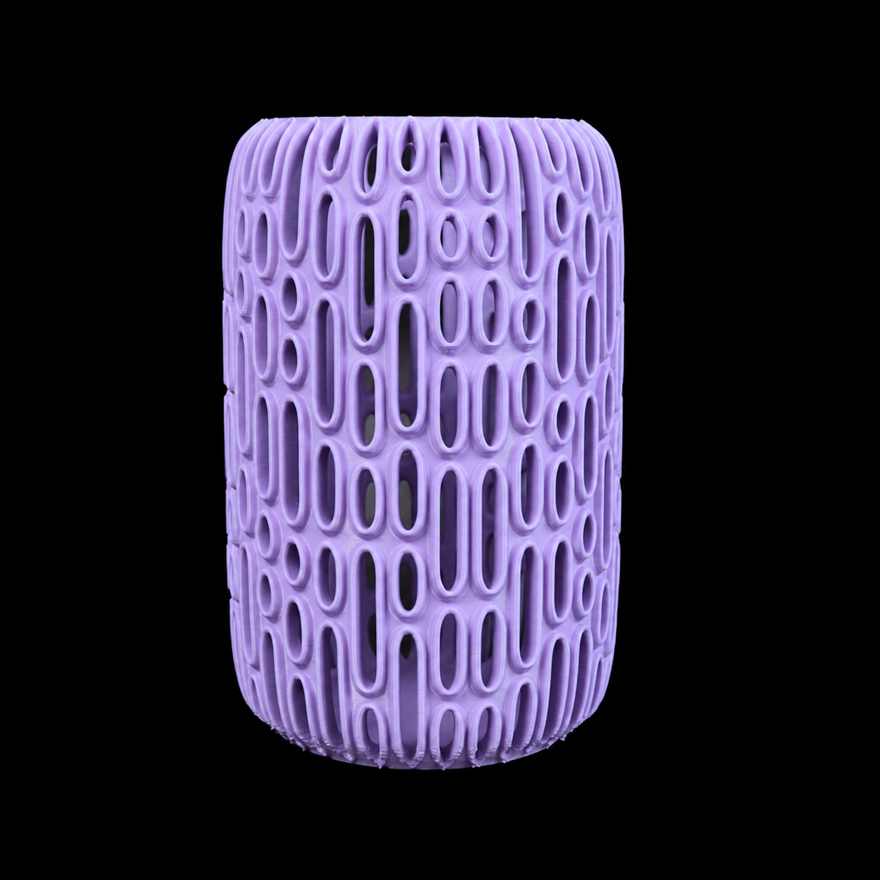 Modern Machine Orbit Vase with sleek, rounded design and smooth surface, perfect for modern home decor and floral arrangements.