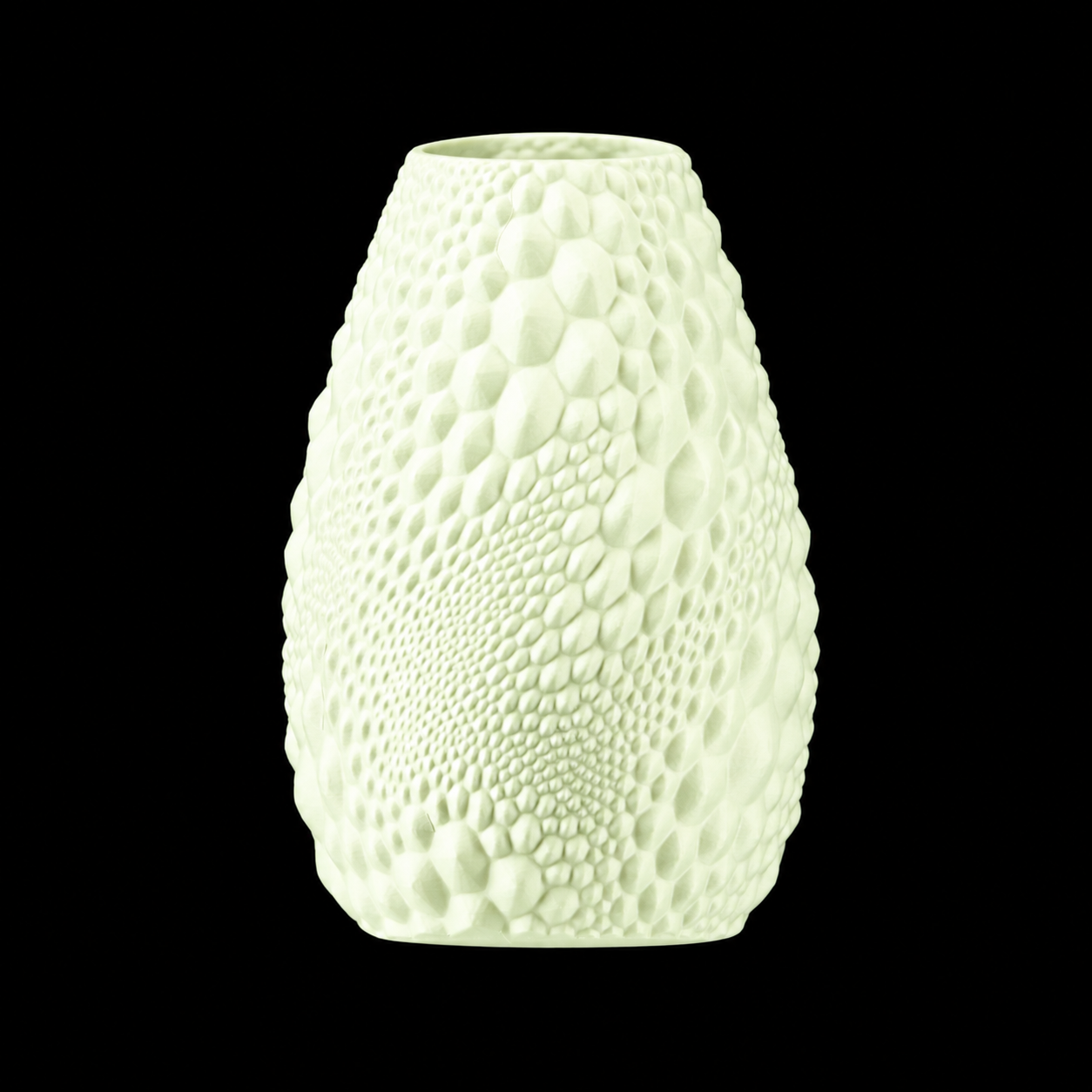 Modern Machine Pebbleform Vase with smooth, rounded pebble-inspired design in a neutral color, suitable for home decor.