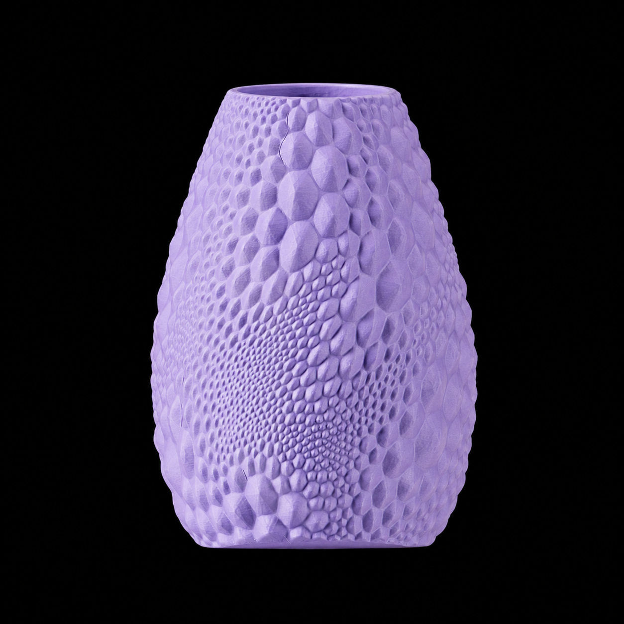 Modern Machine Pebbleform Vase with smooth, rounded pebble shape in neutral tones, ideal for contemporary home decor.