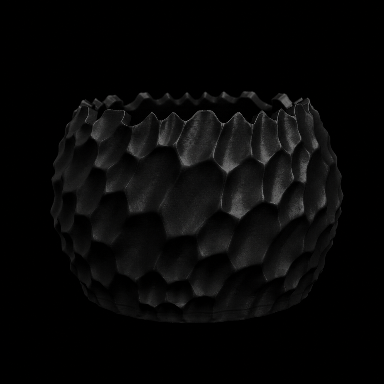 Modern Machine Tectra Planter with sleek, geometric design for indoor or outdoor garden decoration.