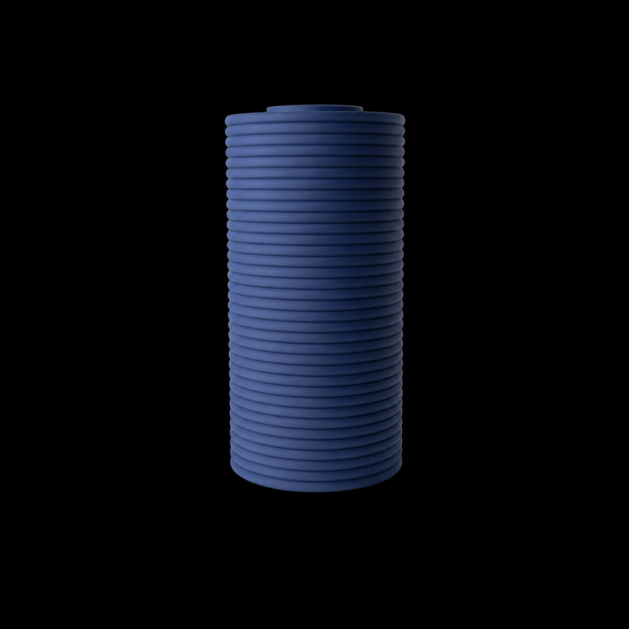 Modern Machine column vase with sleek design, featuring a tall, cylindrical shape ideal for decorative floral arrangements.